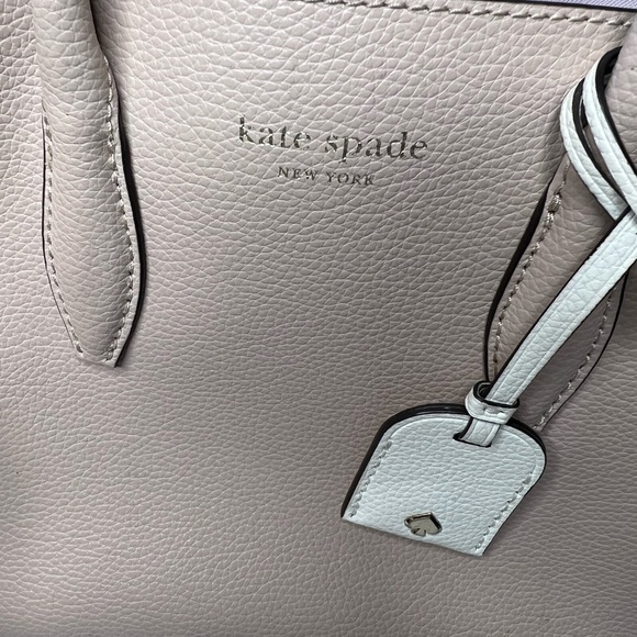 Kate Spade Pebbled Leather Medium Satchel with crossbody strap - Picture 4 of 8